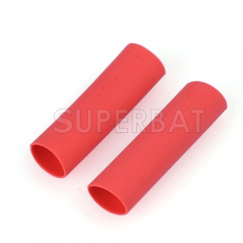 100pcs Wrap Wire red 3.5mm Dia Heat Shrink Tube Sleeving for 1.37 RG178 RG316 RG174 cable