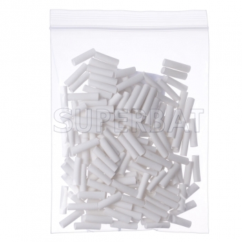 100pcs Wrap Wire white 3.5mm Dia Heat Shrink Tube Sleeving