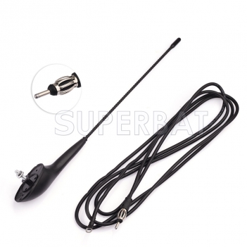 New Auto Car Bus Top Roof Mount AM FM Radio Antenna Aerial Base Kit Black Car Digital Automobile Aerial FM Aerial Hot