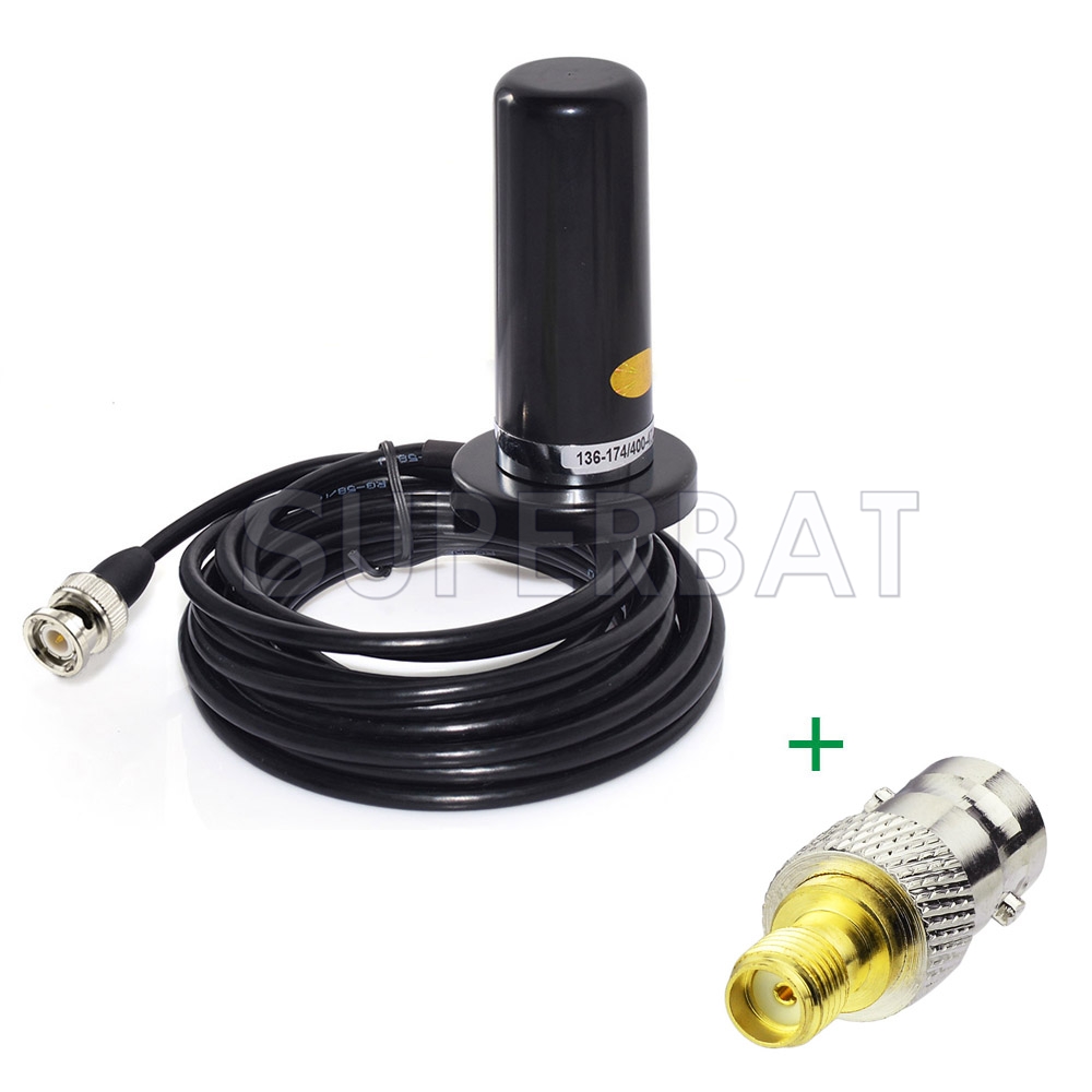Car Taxi Mobile Radio Antenna NMO Mount Magnetic Base mount 3 meters RG58U  Cable N male connector - AliExpress