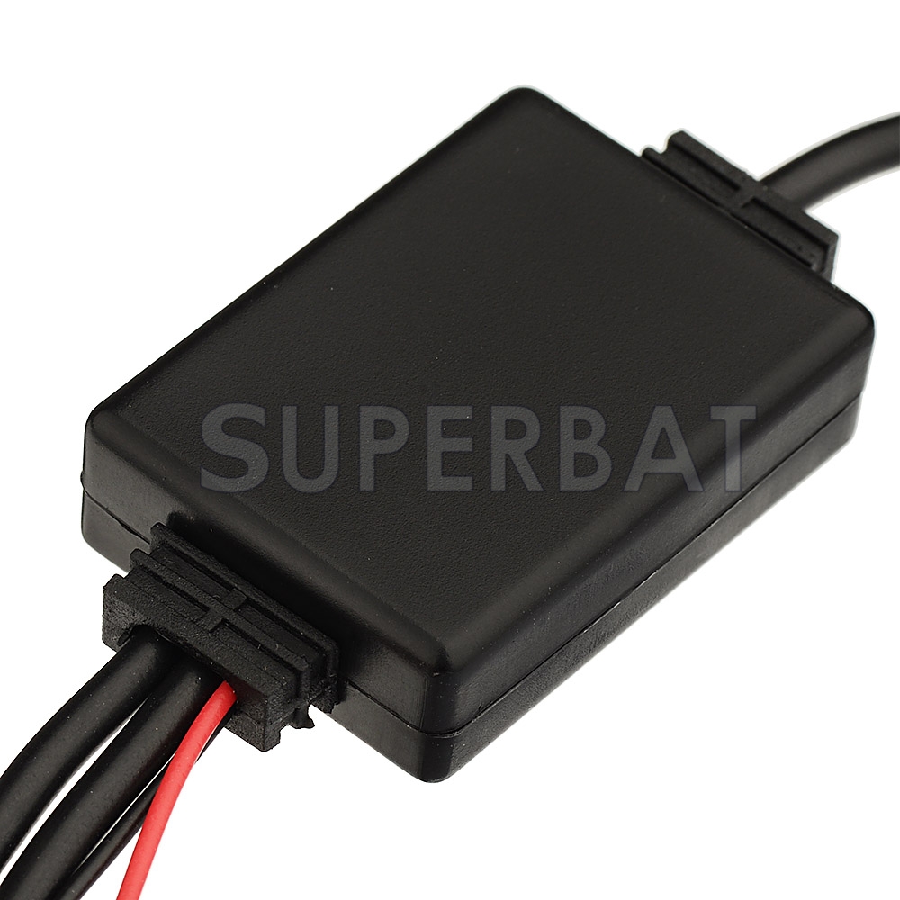 Dab+fm+car Stereo Antenna Aerial Splitter Cable Adapter 12v - Temu