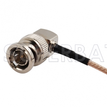 HD-SDI camera cable 75 Ohm BNC Male Right Angle RG179 Coax Cable For BMCC BMPC Hyperdeck Cameras