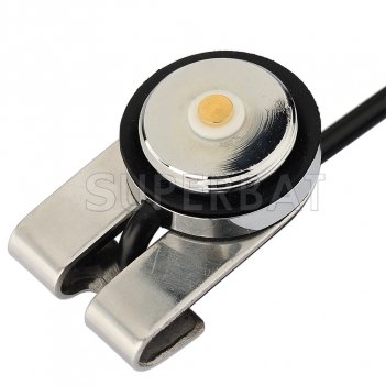 NMO Vehicle Antenna Mount to UHF PL-259 Connector RG58 Coax Cable for Yaesu/Vertex Mobile Radio