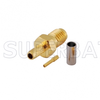 SSMA Jack Female Connector Straight Crimp for RG316