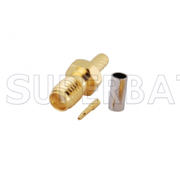 SSMA Jack Female Connector Straight Crimp for RG316