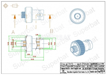 BNC Jack Female to SMA Jack Female Adapter for Wouxun KG-UVD1P KG-UVD1P UV-5 Ham