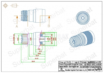 N Plug Male to UHF Jack Female Adapter Straight