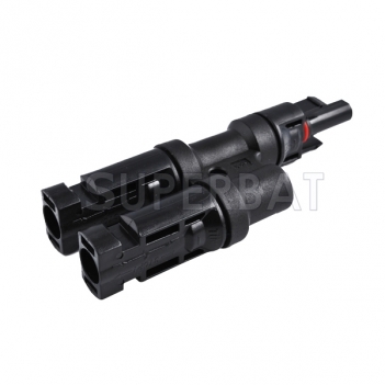 1F2M MC4 Y solar panel connector MC4 female to MC4 male to male