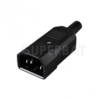 IEC 320 C14 power adapter cable plug rewirable connector socket