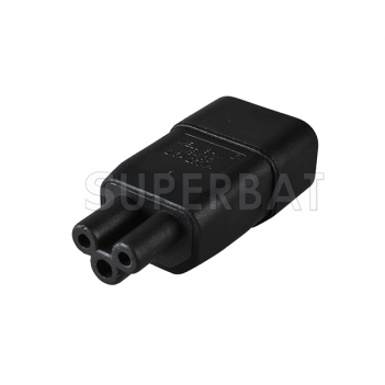 IEC 320 C14 to C5 adapter C5 to C14 AC adapter