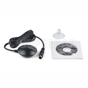 GlobalSat BR-355S4 Cable GPS with PS2 interface SiRF Star IV GPS Receiver