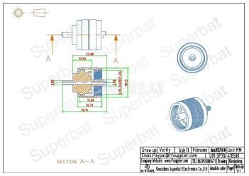 UHF rf connector Crimp Plug connector cable RG174 RG316 RG178 LMR100 for vhf uhf mobile repeater