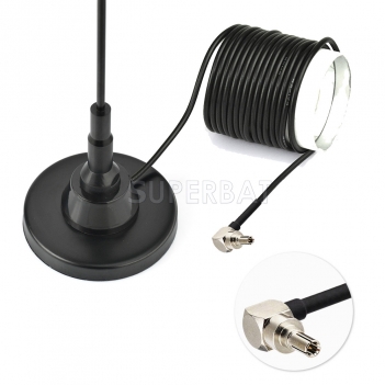 CRC9 connector GSM/UMTS/HSPA/CDMA/3G Antenna 10dB Magnetic Car antenna