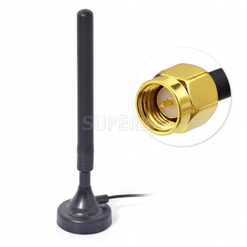 SMA connector 824-2170MHz 850/900/1800/1900/2100 GSM/UMTS/HSPA/CDMA/3G Antenna