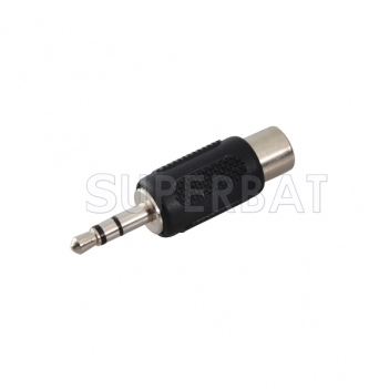 3.5mm-RCA Adapter 3.5mm Plug to RCA Jack RF Adapter