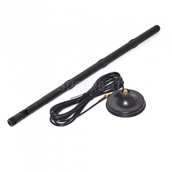 2.4GHz 9dBi Omni WiFi antenna RP-SMA for wireless router