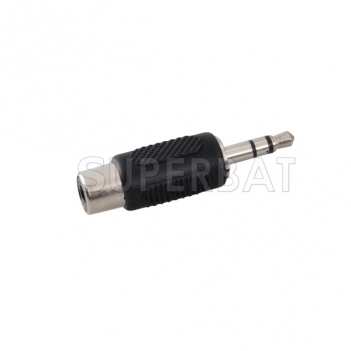 3.5mm-RCA Adapter 3.5mm Plug to RCA Jack RF Adapter