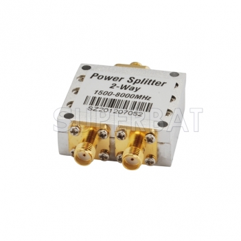 1500-8000MHz 2-way Power Divider SMA female connector