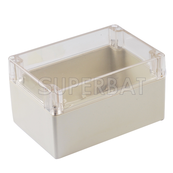 160x110x90mm Waterproof Clear Plastic Electronic Project Box Enclosure CaseRSDE 