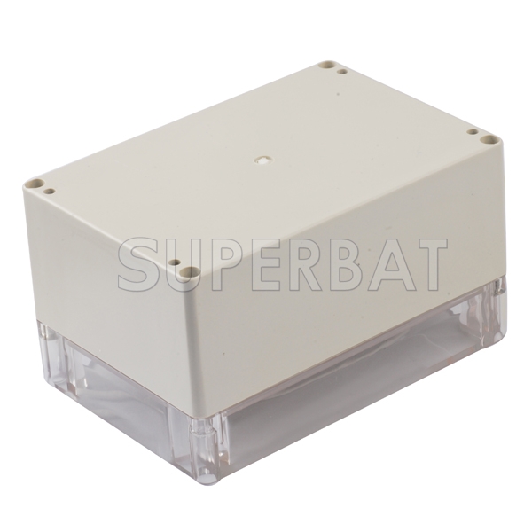 160x110x90mm Waterproof Clear Plastic Electronic Project Box Enclosure CaseSGSS 