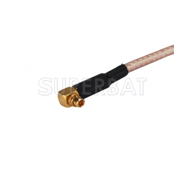 RF cable assembly MMCX RA to RP-SMA Jack bulkhead O-ring pigtail cable RG316 miniPCI cards