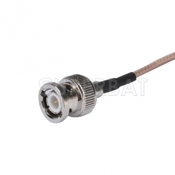 MMCX Male Straight to BNC Male Straight Pigtail Cable RG-316 Coax Cable Assembly