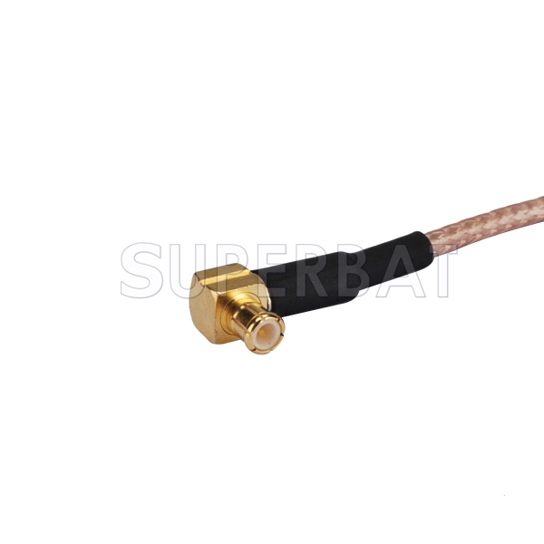 WiFi Expert LLC RG316 MMCX Male Angle To RP-TNC Female Bulkhead RF Coaxial Cable