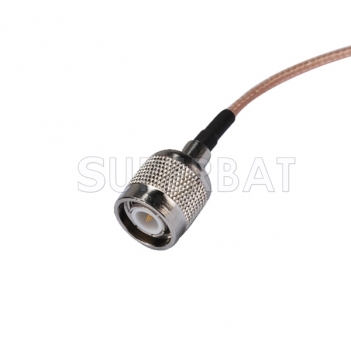 TNC Plug Straight to TS9 male right angle Pigtail cable