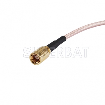 SMB male straight to TV female straight pigtail Cable RG316