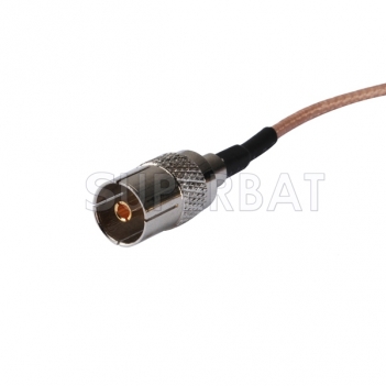 SMB male straight to TV female straight pigtail Cable RG316