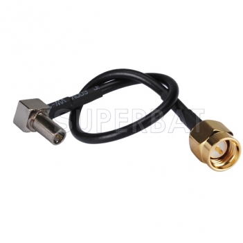 SMA male to MS-147 Male Cable WIFI Antenna Wireless Aerial Extension cable RG174