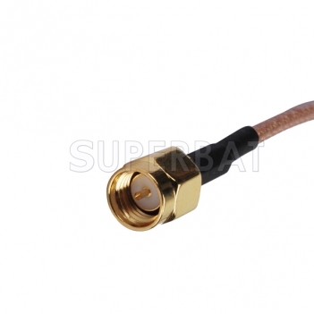 WaterBlue FAKRA Male to SMA Male to Cable Using RG316 Coax High Quality for GPS antenna