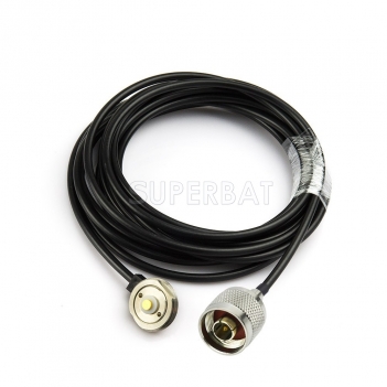 New Vehicle Antenna NMO Mount 3/4 Inch Hole With 500cm RG58 Cable N Connector