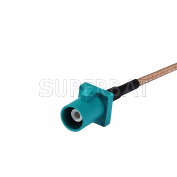 WaterBlue FAKRA Male to SMA Male to Cable Using RG316 Coax High Quality for GPS antenna