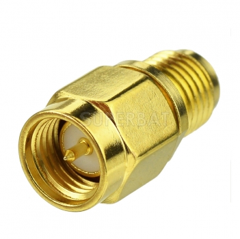 SMA Plug Male to RP SMA Jack Male Adapter Straight