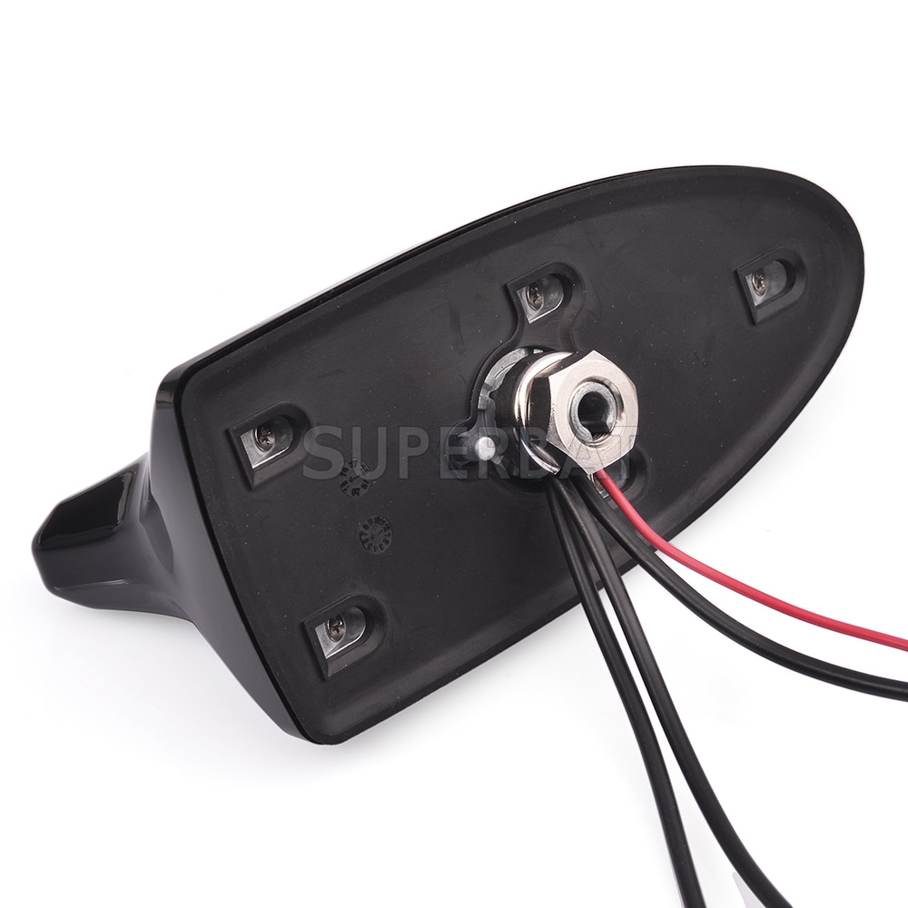 A53D Car Shark Fin Car Antenna Roof Antenna Am Fm With Amplifier