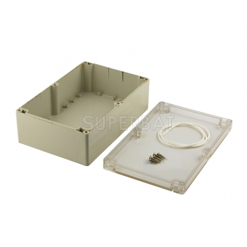 Waterproof Clear Cover Plastic Electronic Project Box Enclosure case 230*150*85