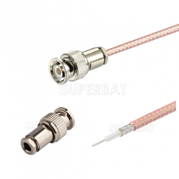 Rg316 mini BNC male cable connector antenna connector electrical wire connector