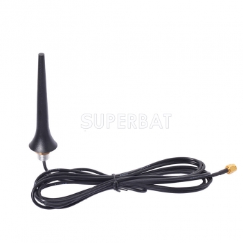 850-2170MHz 2.5DBi 3G/GSM/UMTS/HSUPA antenna SMA screw(Hole/Roof) mount RG174 3M