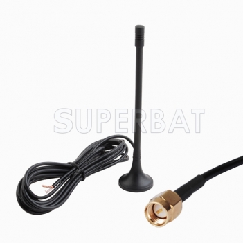 850/1900/900/1800/2100Mhz GSM/UMTS/HSPA/CDMA/3G Antenna 3.5dbi SMA male for HUAWEI