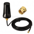 4G LTE Fixed Screw Mount Omni-directional SMA Male Antenna for 4G LTE Router Vehicle Truck RV Motorhome Marine Boat Mobile Cell Phone Booster System
