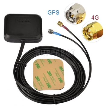 Vehicle GPS BEIDOU 4G LTE Magnetic Mount Combined Antenna for GPS BEIDOU Navigation Head Unit Car Telematics 4G LTE Mobile Cell Phone Booster System