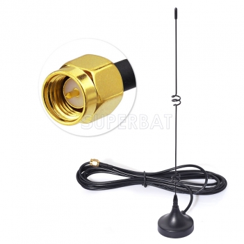 850/1900/900/1800/2100Mhz GSM/UMTS/HSPA/CDMA/3G Antenna 5dbi with SMA connector