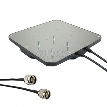 18dBi 4G LTE Dual Polarized Outdoor Panel Antenna 698-2690MHz N Plug Connector