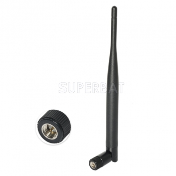 GSM 868Mhz antenna 3dbi with SMA male tilt-and-swivel