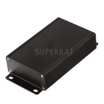 Aluminum Enclosure Case Tube with Flange 66mm*27mm*100mm（W*H*L）