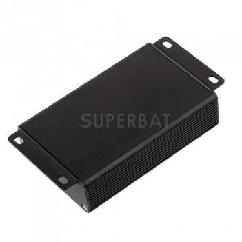 Aluminum Enclosure Case Tube with Flange 66mm*27mm*100mm（W*H*L）