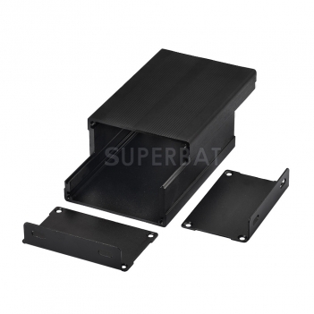 Aluminum Enclosure Case Split Body with Flange 73mm*47mm*110mm（W*H*L）