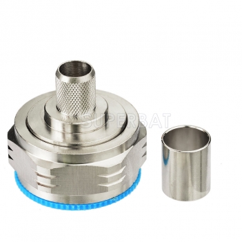 7/16 Din Crimp Plug male with O-ring RF connector for LMR400 RG8 cabl