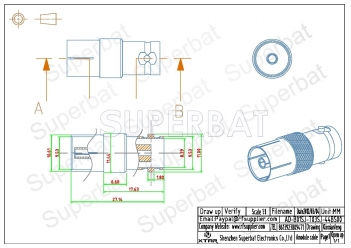 BNC Jack Female to TV Jack Female Adapter